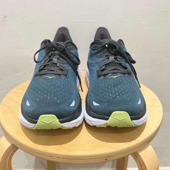 Hoka One One Clifton 8 Blue Coral Butterfly Men’s Size 12.5D - Picture 2 of 9